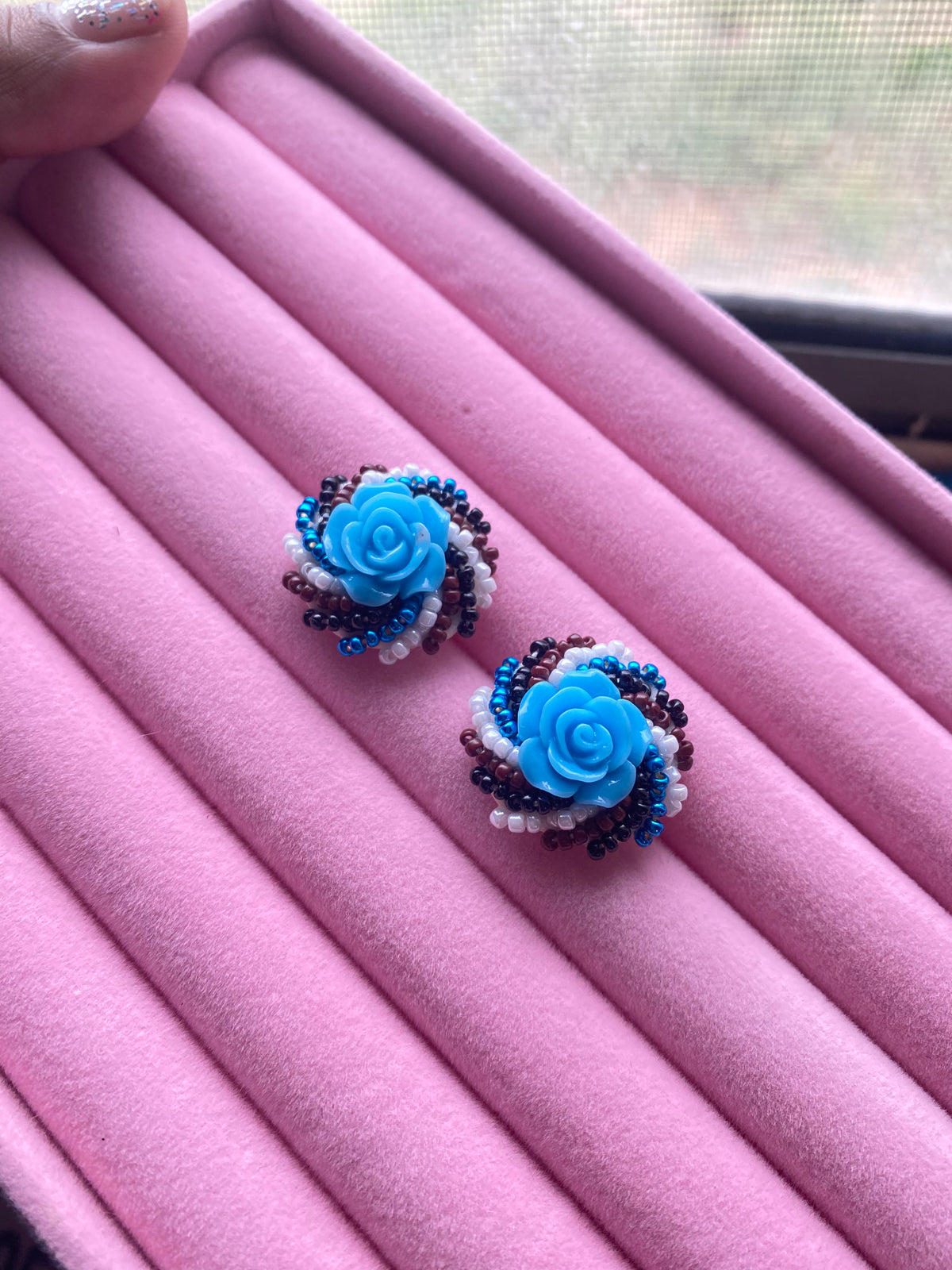 Blue Beauty Swirls by BIR