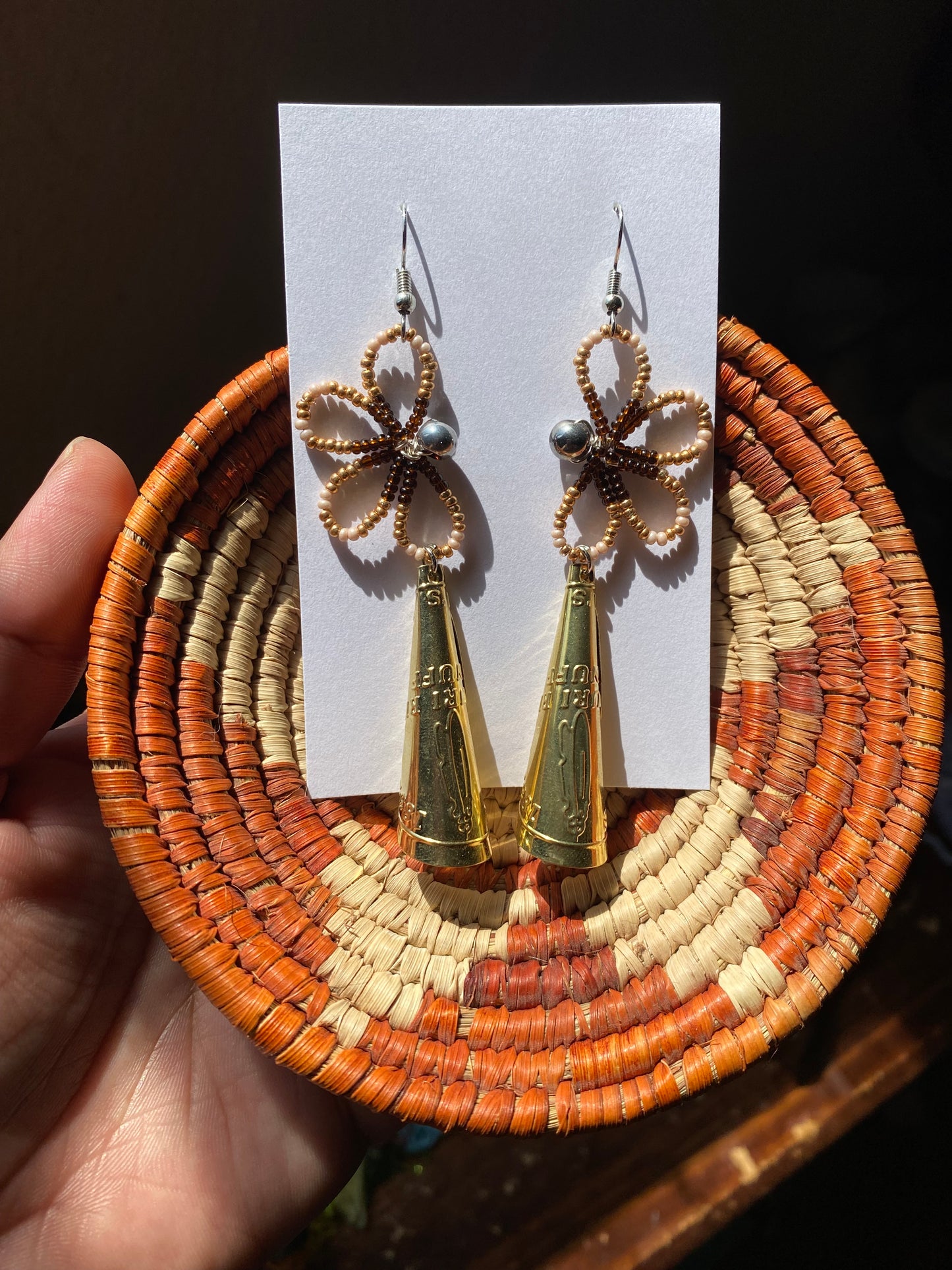 Brown Half Petal Flowers by BIR