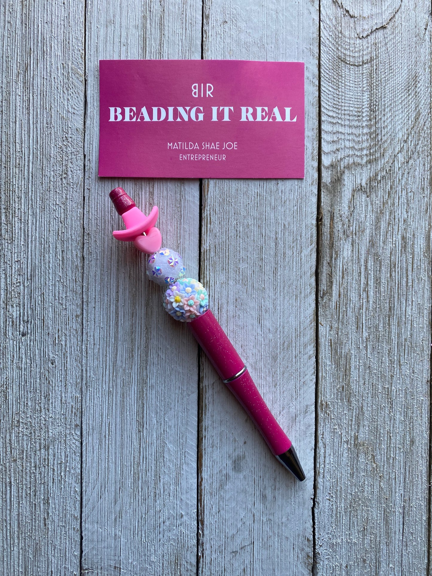 RTS-BIR Valentine Pens by Beading It Real