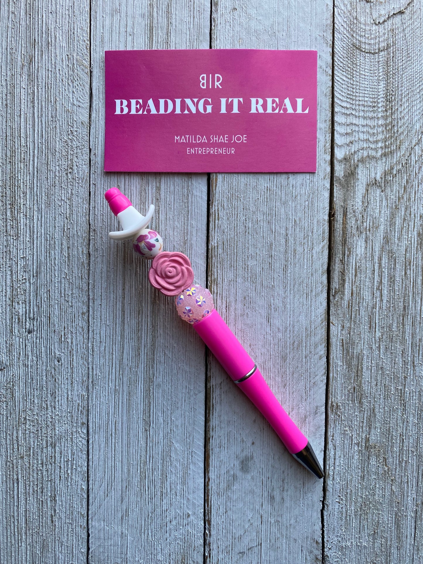 RTS-BIR Valentine Pens by Beading It Real