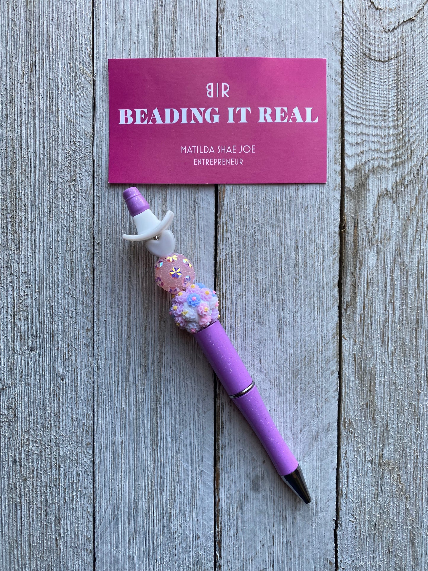 RTS-BIR Valentine Pens by Beading It Real