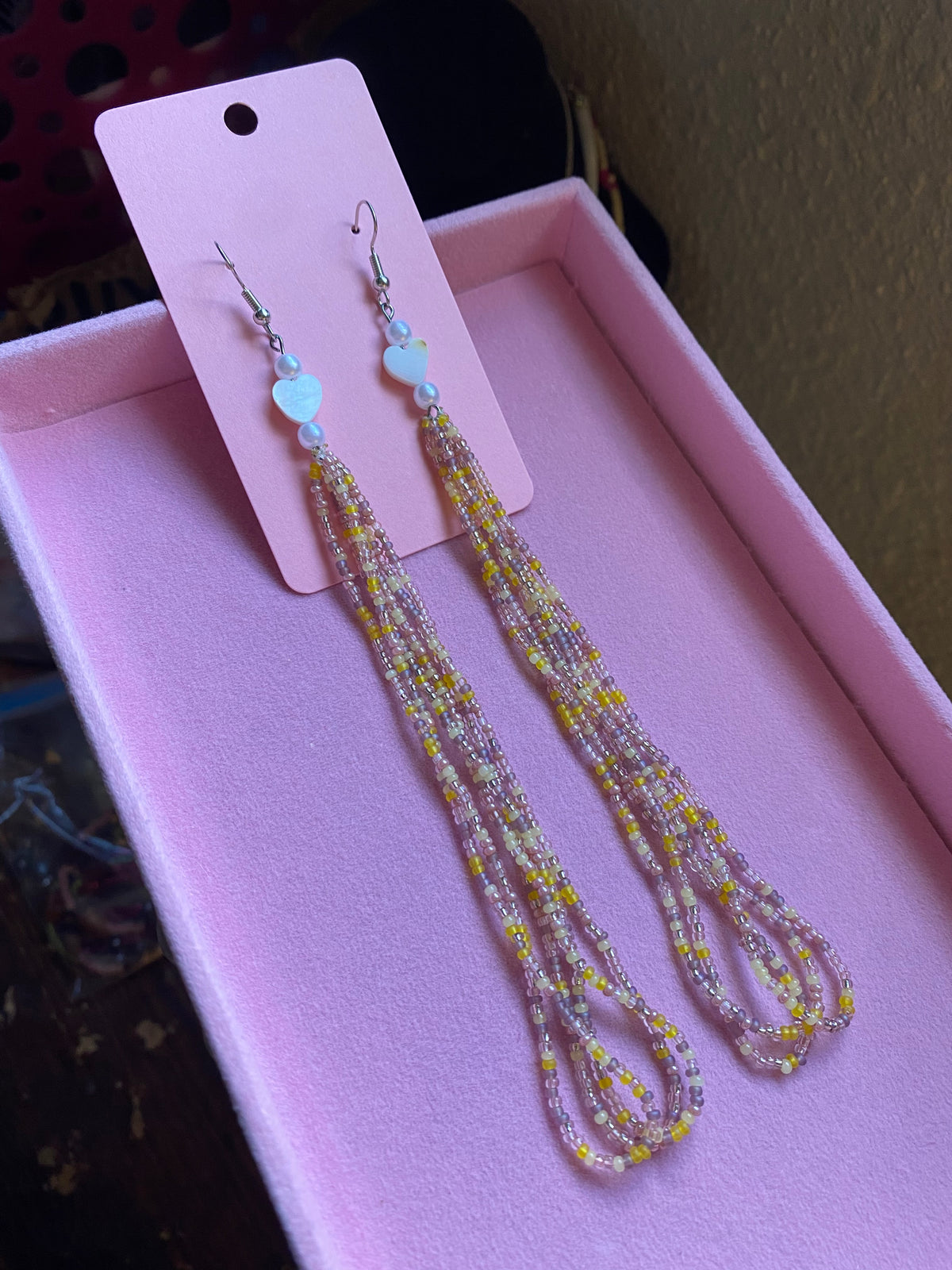 Indigi-Lemon Dangles by BIR